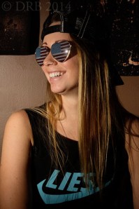 girl in skateboard tank top