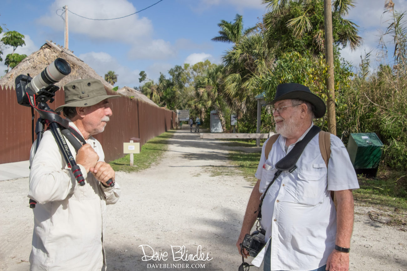 Parking lot for Big Cypress Bend Boardwalk
